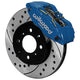 Wilwood Dpha Front Caliper & Rotor Kit Drilled Honda / Acura w/ 262mm OE Rotor - Competition Blue - Mammoth Racing -