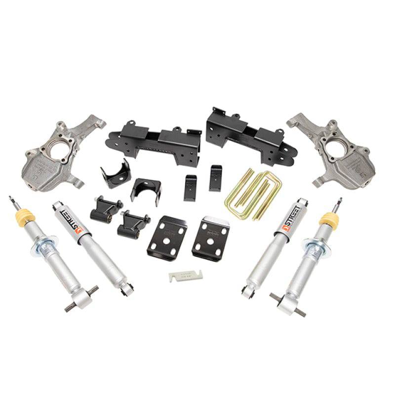 Belltech Lowering Kit 2019 Chevy Silverado 1500/gmc Sierra 1500 4x4 4in Front/6in Rear - Mammoth Racing -