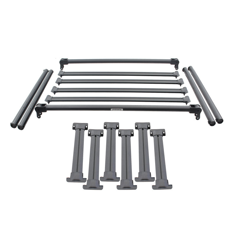Go Rhino 19-21 Jeep Gladiator XRS Overland Xtreme Rack - Box 1 (Req. gor5950000T-02) - Mammoth Racing -
