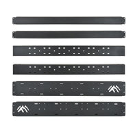 Westin Overland Cargo Rails 45in - Textured Black - Mammoth Racing -