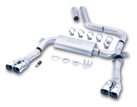 Borla 98-01 CAMARO/TRANS AM 5.7L V8 AT/MT Catback Exhaust Quad Tips - My Store