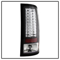 Spyder GMC Sierra 07-13 (Not fit 3500 Dually 4 Rear Wheels)LED Tail Lights Black ALT-YD-GS07-LED-BK - Mammoth Racing -