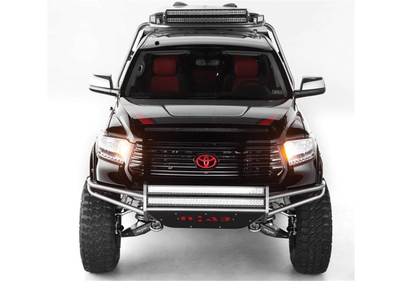 N-Fab RSP Front Bumper 07-13 Toyota Tundra - Gloss Black - Direct Fit LED - Mammoth Racing -