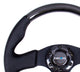 NRG Carbon Fiber Steering Wheel (315mm) Leather Trim w/Black Stitching - My Store