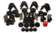 Energy Suspension 73-79 Ford F-150 Pickup w/ 2 Degree C-Bushing Black Hyper-Flex Master Bushing Set - Mammoth Racing -