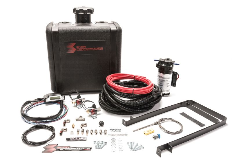 Snow Performance Stg 3 Boost Cooler Water Injection Kit Pusher (Hi-Temp Tubing and Quick-Fittings) - My Store