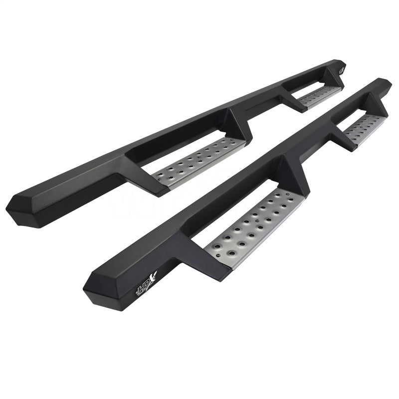 Westin 22-23 Toyota Tundra Double Cab HDX Stainless Drop Nerf Step Bars - Tex. Blk - Mammoth Racing -