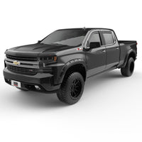 EGR 19-22 Chevrolet Silverado 1500 Traditional Bolt-On Look Fender Flares Black Set Of 4 - Mammoth Racing -