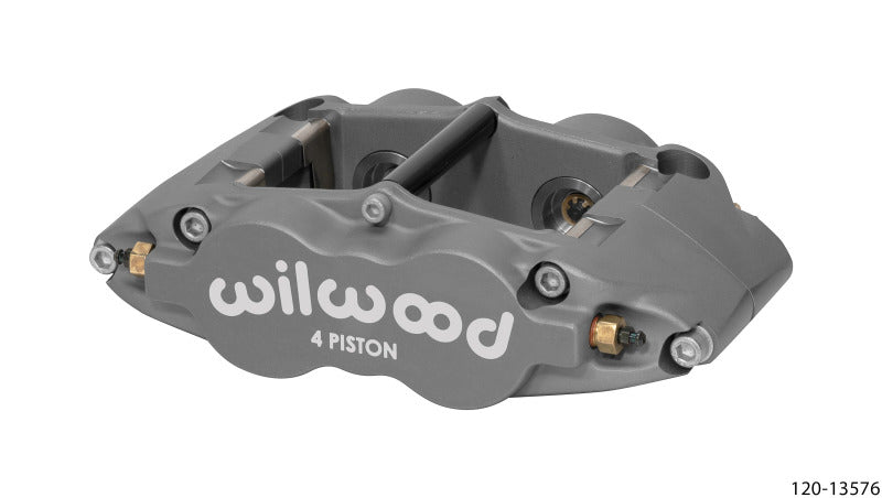 Wilwood Caliper-Forged Superlite 4r-st-l/h - Anodized 1.25/1.25in Pistons 1.25in Disc - Mammoth Racing -