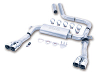 Borla 98-01 CAMARO/TRANS AM 5.7L V8 AT/MT Catback Exhaust Quad Tips - My Store