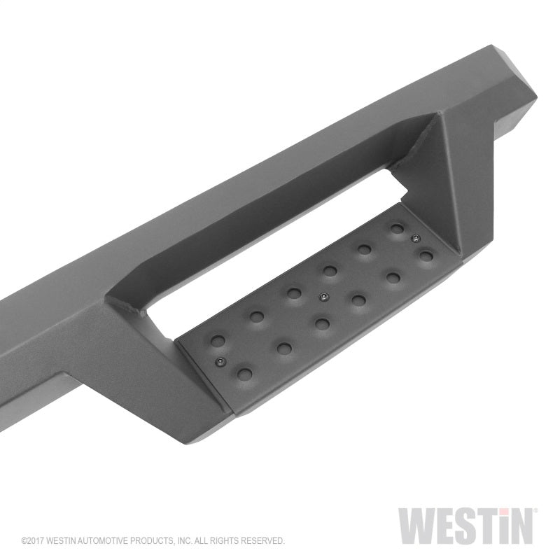 Westin/HDX 07-18 Chevrolet Silverado (Excl. Classic) 6.5ft. Bed Drop W2W Nerf Step Bars - Tex. Blk - Mammoth Racing -