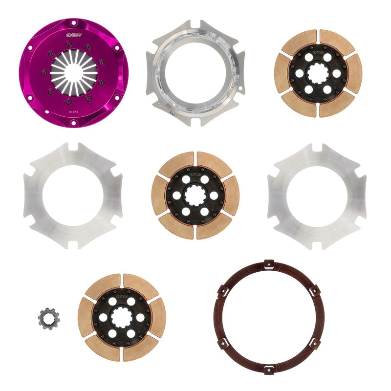 Exedy Universal Builder Series Triple Metallic Clutch Does NOT Incl FW Req. Custom Clutch Actuation - Mammoth Racing -