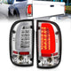 ANZO 1995-2004 Toyota Tacoma LED Taillights Chrome Housing Clear Lens (Pair) - My Store