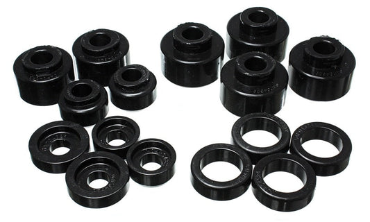 Energy Suspension 99-07 Ford F-250/F-350 SD 2/4WD Crew Cab Body Mount Set - Black - My Store