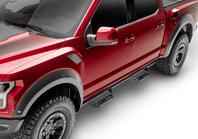 N-Fab Predator Pro Step System 15.5-17 Dodge Ram 1500 Crew Cab - Tex Black - Mammoth Racing -