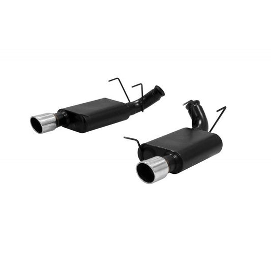 Flowmaster 817588 American Thunder 409s Stainless Steel Aggressive Sound Rear Dual Exit Axle-back Exhaust Kit