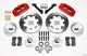 Wilwood Dynapro 6 Front Hub Kit 12.19in Drilled Red 79-81 Camaro - Mammoth Racing -