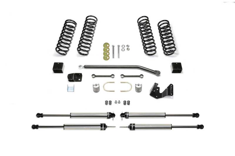 Fabtech 07-18 Jeep JK 4-Door 3in Sport Ii System w/Dlss Shks - Mammoth Racing -