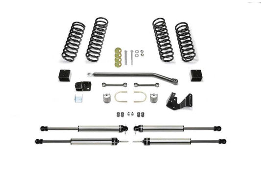 Fabtech 07-18 Jeep JK 4-Door 3in Sport Ii System w/Dlss Shks - Mammoth Racing -
