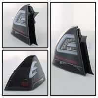 Spyder Chevy Impala 2006-2013 LED Tail Lights Black ALT-YD-CHIP06-LED-BK - Mammoth Racing -