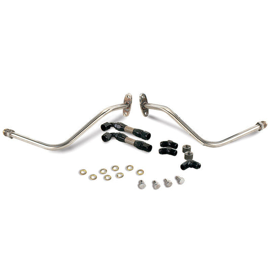Banks Power Oil Drain Kit for Twin Turbo System - Mammoth Racing -