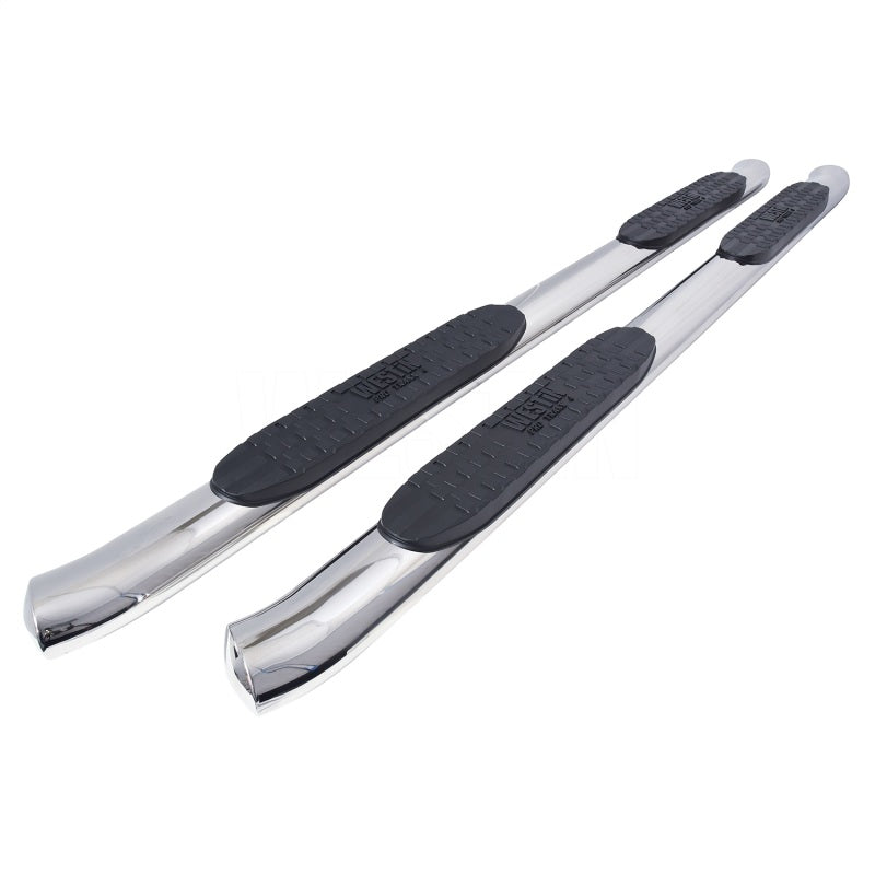 Westin 2005-2018 Toyota Tacoma Double Cab PRO TRAXX 4 Oval Nerf Step Bars - SS - Mammoth Racing -
