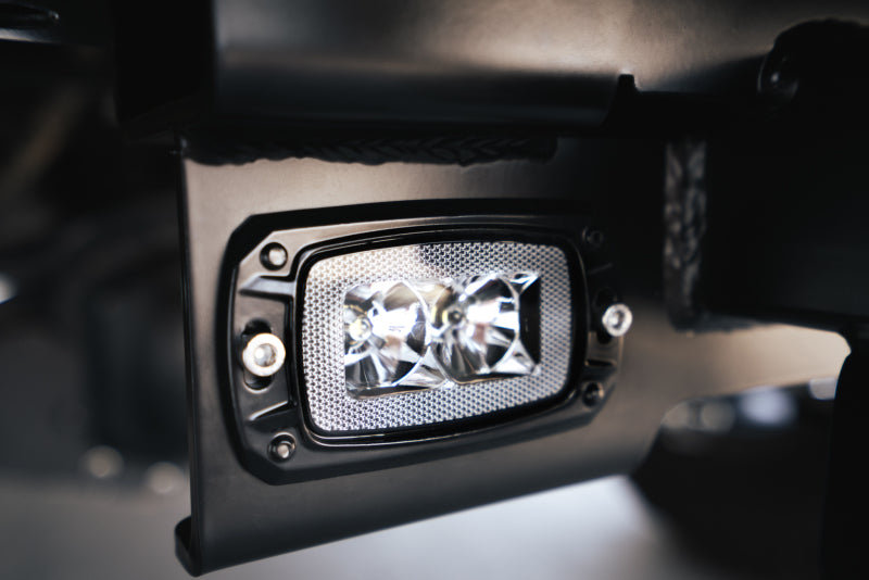 DV8 Offroad 07-21 Jeep Wrangler (JK/JL) Bolt-On Hitch w/ Lights - Mammoth Racing -