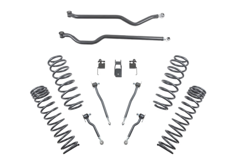 Belltech 18-19 Wrangler Rubicon JL 4dr 4in Trail Performance Lift Kit w/ Rear Sway Bar - Mammoth Racing -