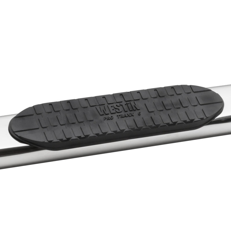 Westin 2007-2013 Chevy Silverado 1500 Crew Cab PRO TRAXX 6 Oval Nerf Step Bars - SS - Mammoth Racing -