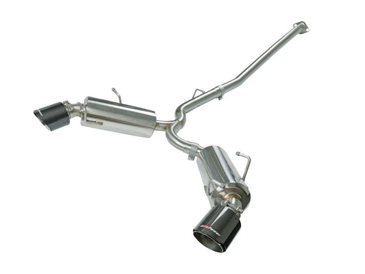 aFe Takeda Exhaust Axle-Back 13-15 Scion FRS / Subaru BRZ 304SS Carbon Fiber Dual Tips Exhaust - Mammoth Racing -