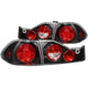 ANZO 1998-2000 Honda Accord Taillights Black - My Store