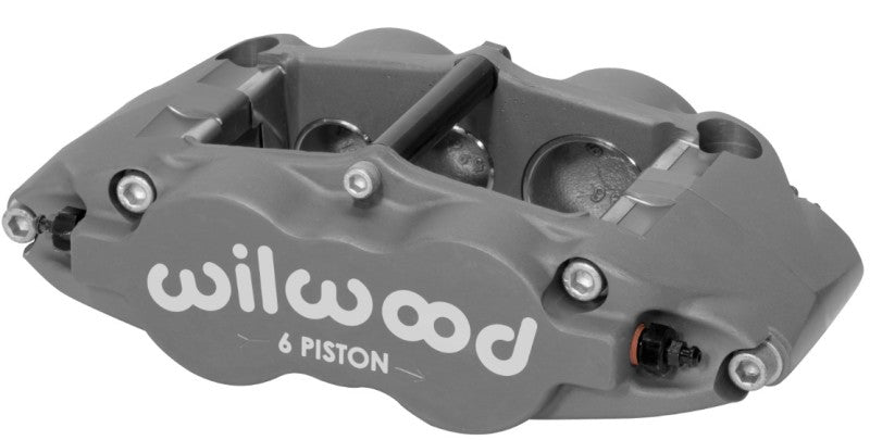 Wilwood Caliper-Forged Superlite 6r-l/h 1.62/1.12/1.12in Pistons 1.25in Disc - Mammoth Racing -
