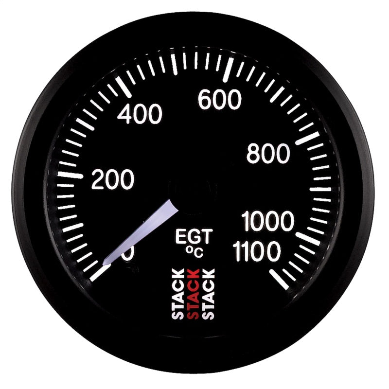 Autometer Stack 52mm 0-1100 Deg C Pro Stepper Motor Exhaust Gas Temp Gauge - Black - My Store