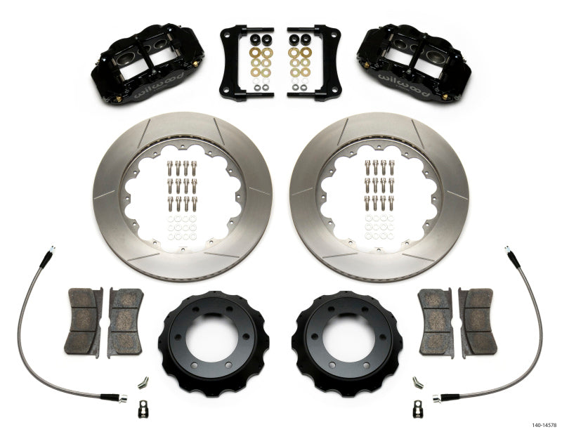 Wilwood Narrow Superlite 6R Front Kit 14in Slotted Rotor w/ Lines 05-15 Toyota Tacoma - My Store