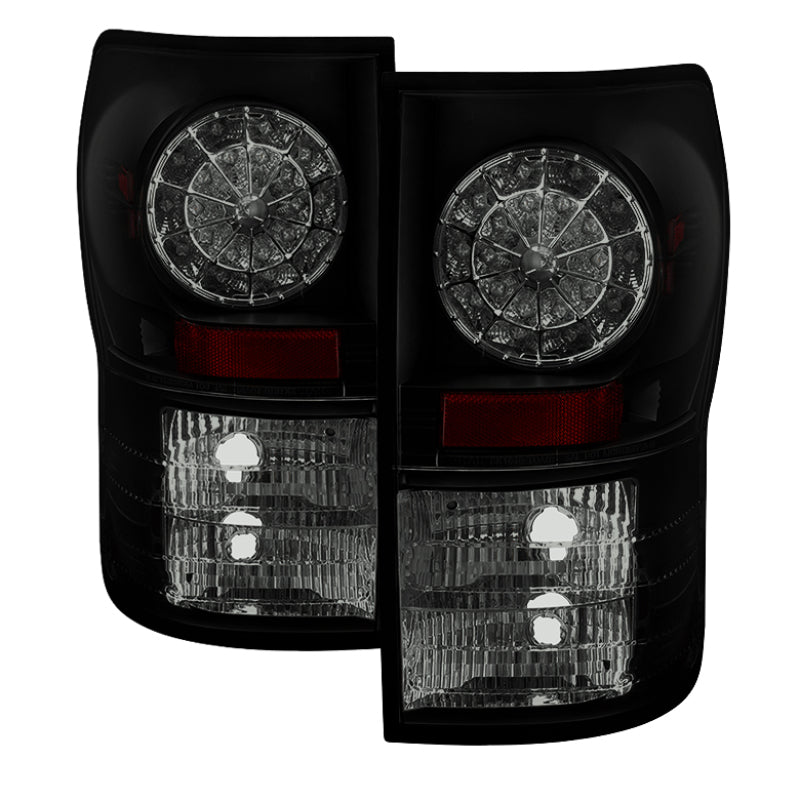 Spyder Toyota Tundra 07-13 LED Tail lights Black Smoke ALT-YD-TTU07-LED-BSM - Mammoth Racing -