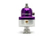 Fuelab 555 Carb Adjustable FPR Blocking 4-12 PSI (1) -8AN In (2) -8AN Out - Purple - Mammoth Racing -