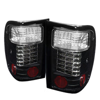 Spyder Ford Ranger 01-05 LED Tail Lights Black ALT-YD-FR98-LED-BK - Mammoth Racing -