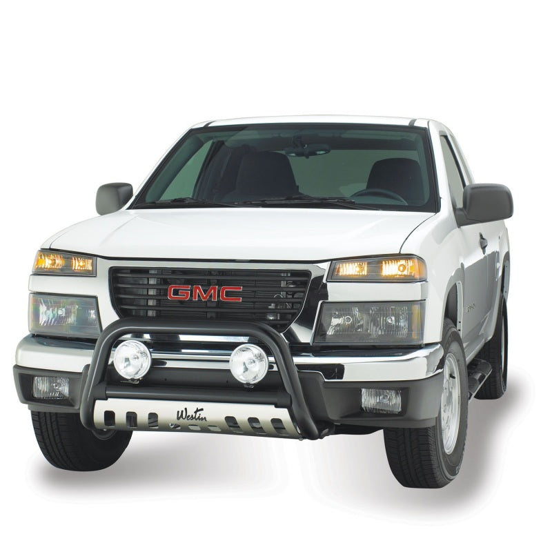 Westin 1999-2007 Chevy Silverado Classic 1500LD Ultimate Bull Bar - Black - Mammoth Racing -