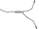 Gibson 99-05 Chevrolet Silverado 1500 Base 4.3l 2.5in Cat-Back Dual Extreme Exhaust - Aluminized - Mammoth Racing -