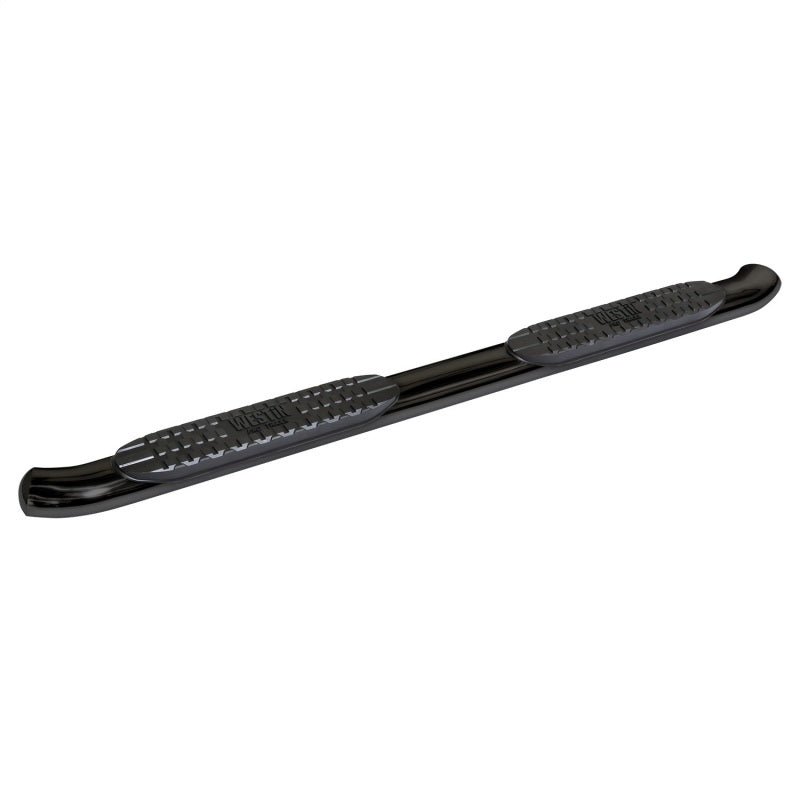 Westin 15-18 Chevy Silv 25/3500 Reg Cab Dsl (Rocker Mount) PRO TRAXX 4 Oval Nerf Step Bars - Black - Mammoth Racing -