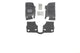 BedRug 11-16 Jeep JK 2Dr Front 3pc Floor Kit (Incl Heat Shields) - Mammoth Racing -