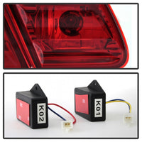 Xtune Mercedes Benz W210 E-Class 96-02 LED Tail Lights Red Clear ALT-CL-MBW210-LED-RC - Mammoth Racing -