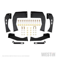 Westin 99-13 Chevy/GMC Silverado/Sierra 1500 Ext Cab HDX Drop Nerf Step Bars - Textured Black - Mammoth Racing -