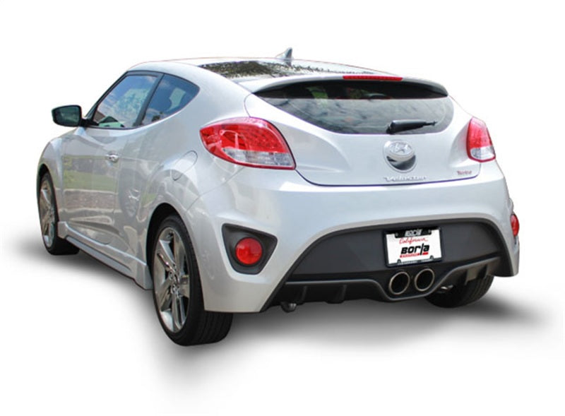 Borla 13-15 Hyundai Veloster Turbo 1.6L AT/MT FWD 2dr Dual Center Rear Exit Cat-Back Exhaust - My Store