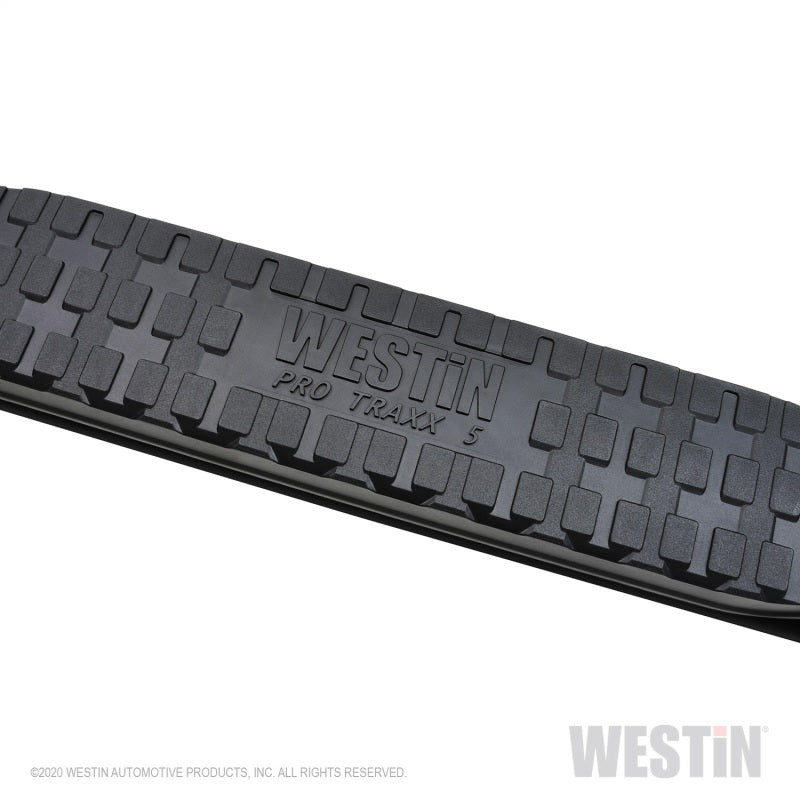 Westin 2020 Chevy Silverado 2500/3500 Crew Cab (6.5ft Bed) PRO TRAXX Oval W2W Nerf Step Bars - Black - Mammoth Racing -