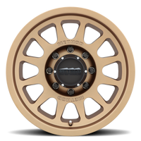 Method Mr703 17x8.5 0mm Offset 8x6.5 130.81mm CB Method Bronze Wheel - Mammoth Racing -
