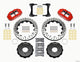 Wilwood Narrow Superlite 4R Front Hat Kit 12.88in Drill Red 2007-Up Jeep Wrangler - My Store