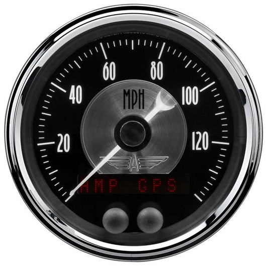 Autometer Prestige Series Black 3-3/8in Electrical 140mph - My Store