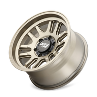 Dirty Life 9310 Canyon 17x9 / 6x139.7 BP / -12mm Offset / 106mm Hub Satin Gold Wheel - Mammoth Racing -