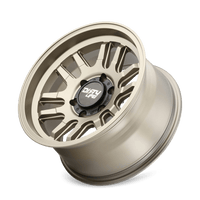 Dirty Life 9310 Canyon 17x9 / 5x127 BP / -12mm Offset / 71.5mm Hub Satin Gold Wheel - Mammoth Racing -
